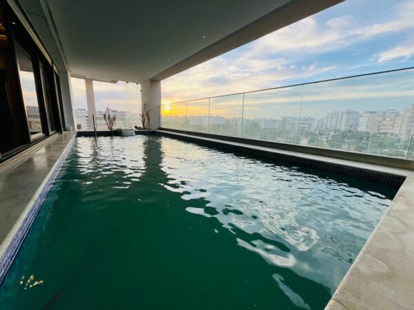 Lac 2 appartement haut standing 3 suites piscine terrasse vue panoramique, investir dans ce type de luxe permet de jouir d'une expérience de vie exceptionnelle