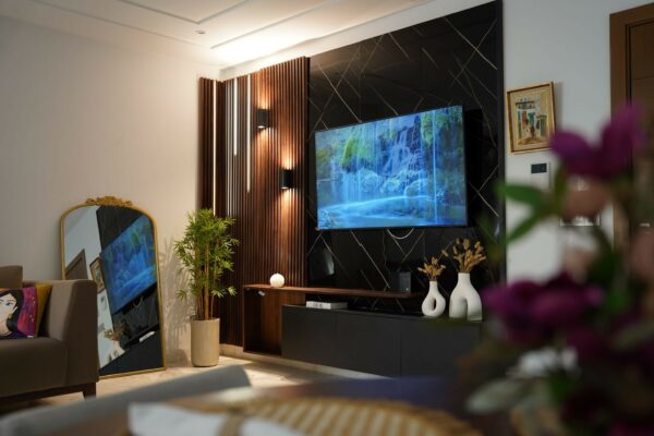 A louer a La Soukra résidence golf center appartement meublé 2 chambres