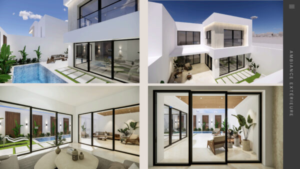 Gammarth villa neuve et moderne haut de gamme à vendre