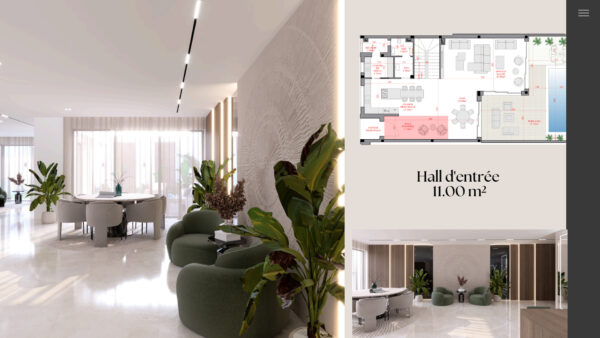 Gammarth villa neuve et moderne haut de gamme à vendre