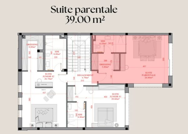 Gammarth villa neuve et moderne haut de gamme à vendre