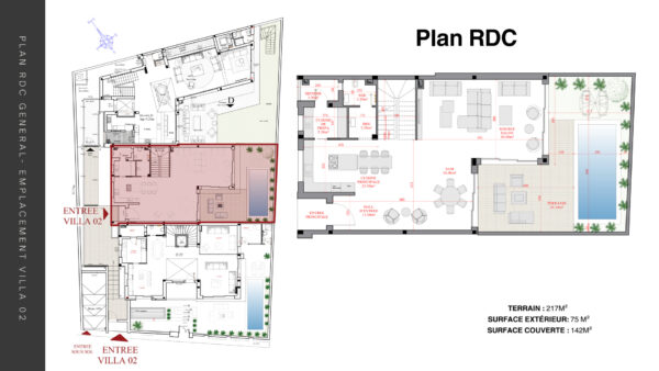 Gammarth villa neuve et moderne haut de gamme à vendre