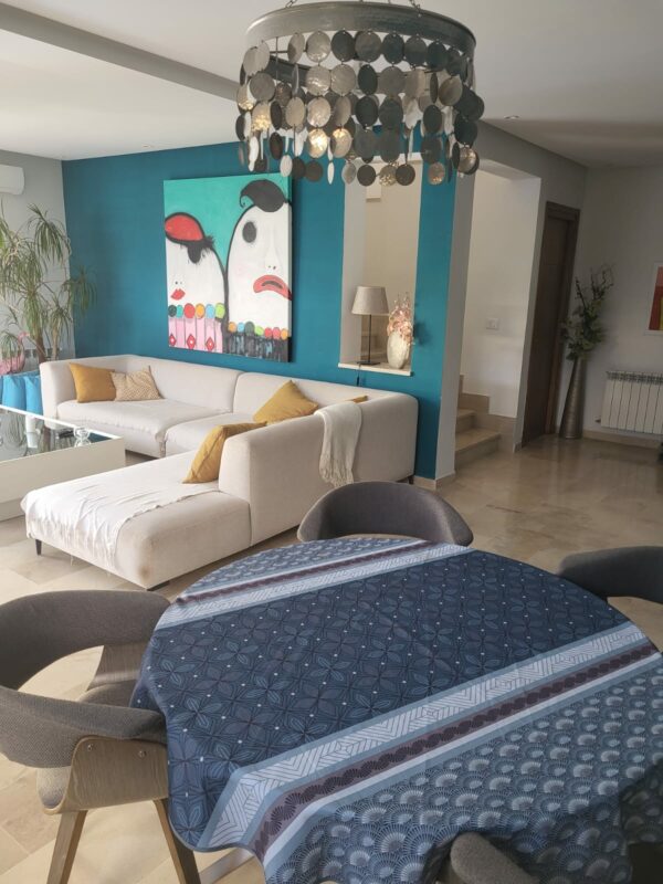 La Soukra villa contemporaine S4 jardin piscine a vendre