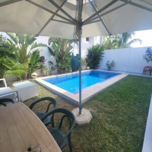 La Soukra villa contemporaine S4 jardin piscine a vendre