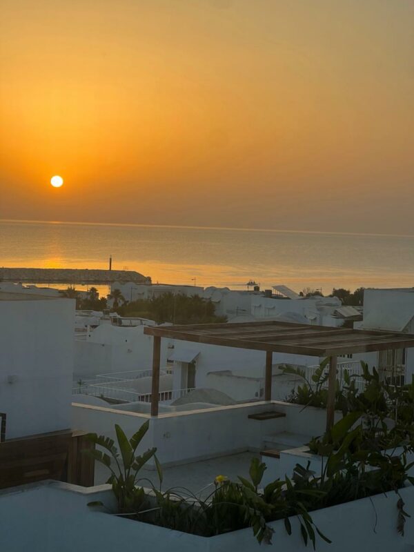 A louer sur Cap Gammarth Marina duplex haut de gamme chambres vue mer et marina