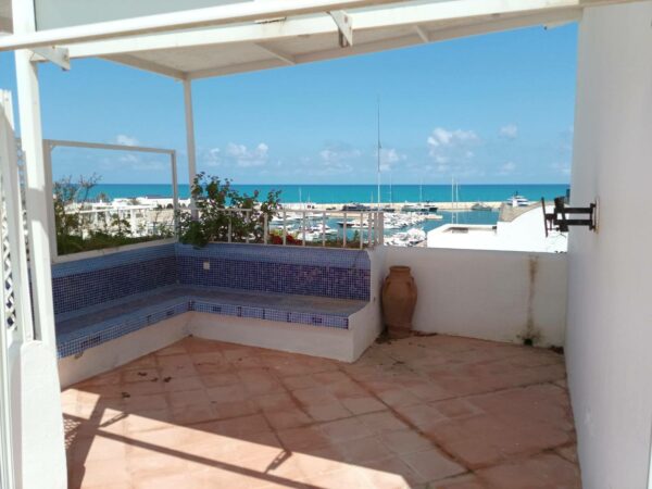 Cap Gammarth jolie villa vue mer et marina à louer