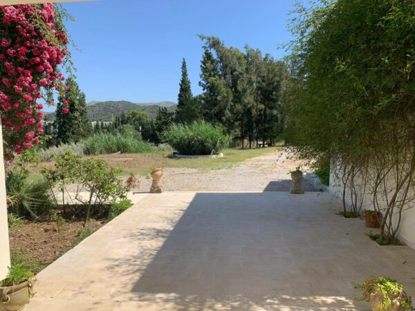 Jolie petite senia avec maison plain pied confortable à vendre sur la région de Mornag