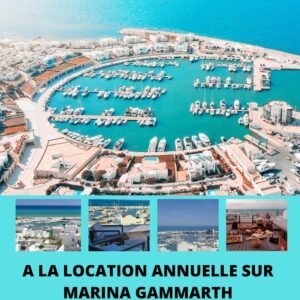Recherche sur La Marina de Gammarth une villa ou un duplex à louer pour des clients en attente