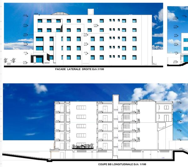 Ariana cité el Ghazela grand immeuble bureautique neuf à louer