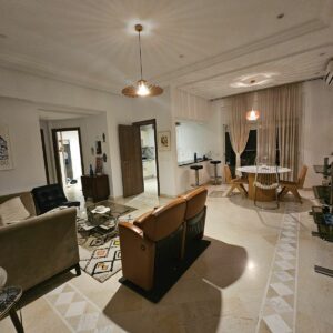 Joli S+2 meublé sur La Marsa