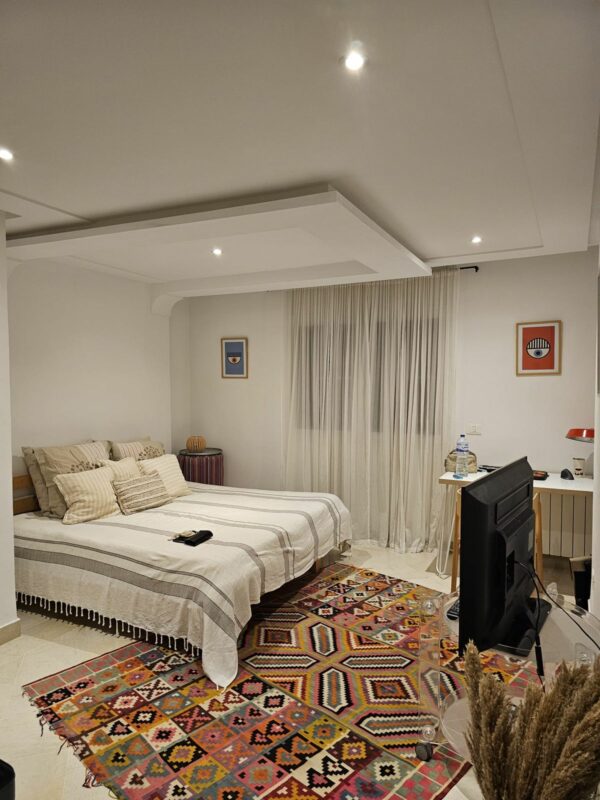 Joli S+2 meublé sur La Marsa